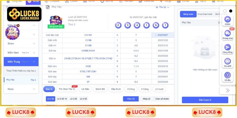 LUCK8 | Dàn Đề 50 Số Đánh Quanh Năm Chuẩn Nhất - Chơi Là Trúng 3 Dàn đề 50 số đánh quanh năm dành cho lô xiên