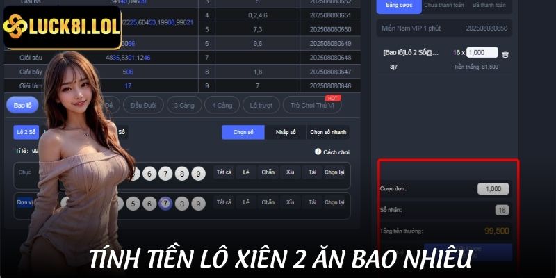 LUCK8 | Lô Xiên 2 Ăn Bao Nhiêu? Cách Tính Chuẩn Cho Dân Chơi Mới 3 Cách để tính lô xiên 2 ăn bao nhiêu sao cho hợp lý